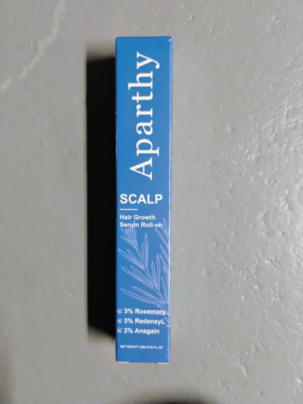 Aparthy Hair Growth Roll On, Advanced 25ml (0.85 fl oz) (Pack of 1) - New In Box